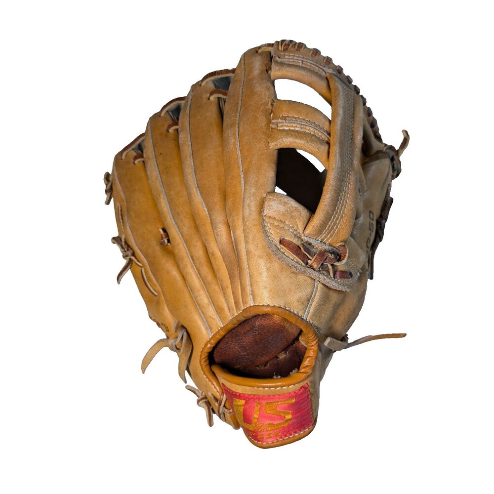 Vintage SSK USG-90 Dimple II Baseball Softball 12” RHT Glove Mitt Dimple Process